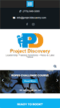 Mobile Screenshot of projectdiscovery.com